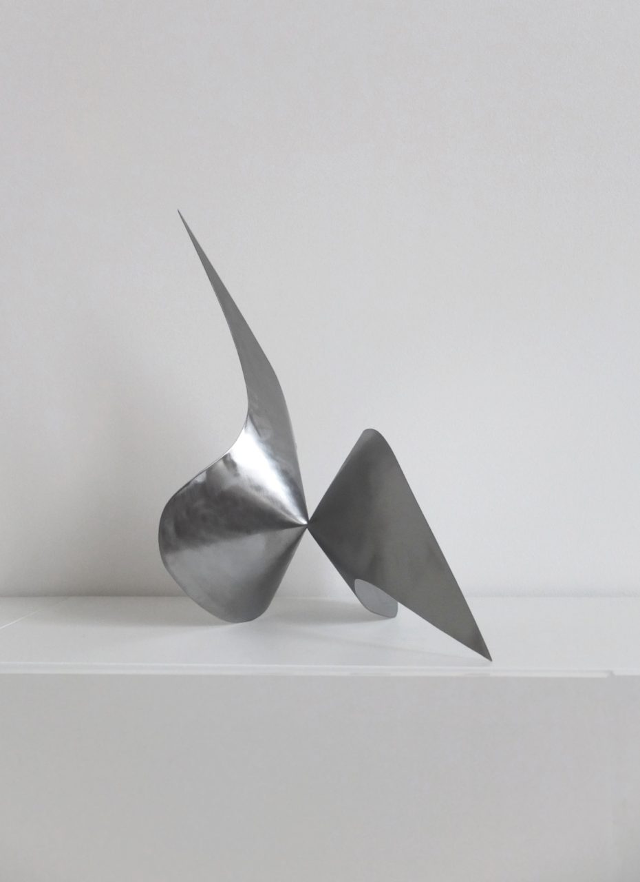 Alex Palenski sculpture acier pièce unique