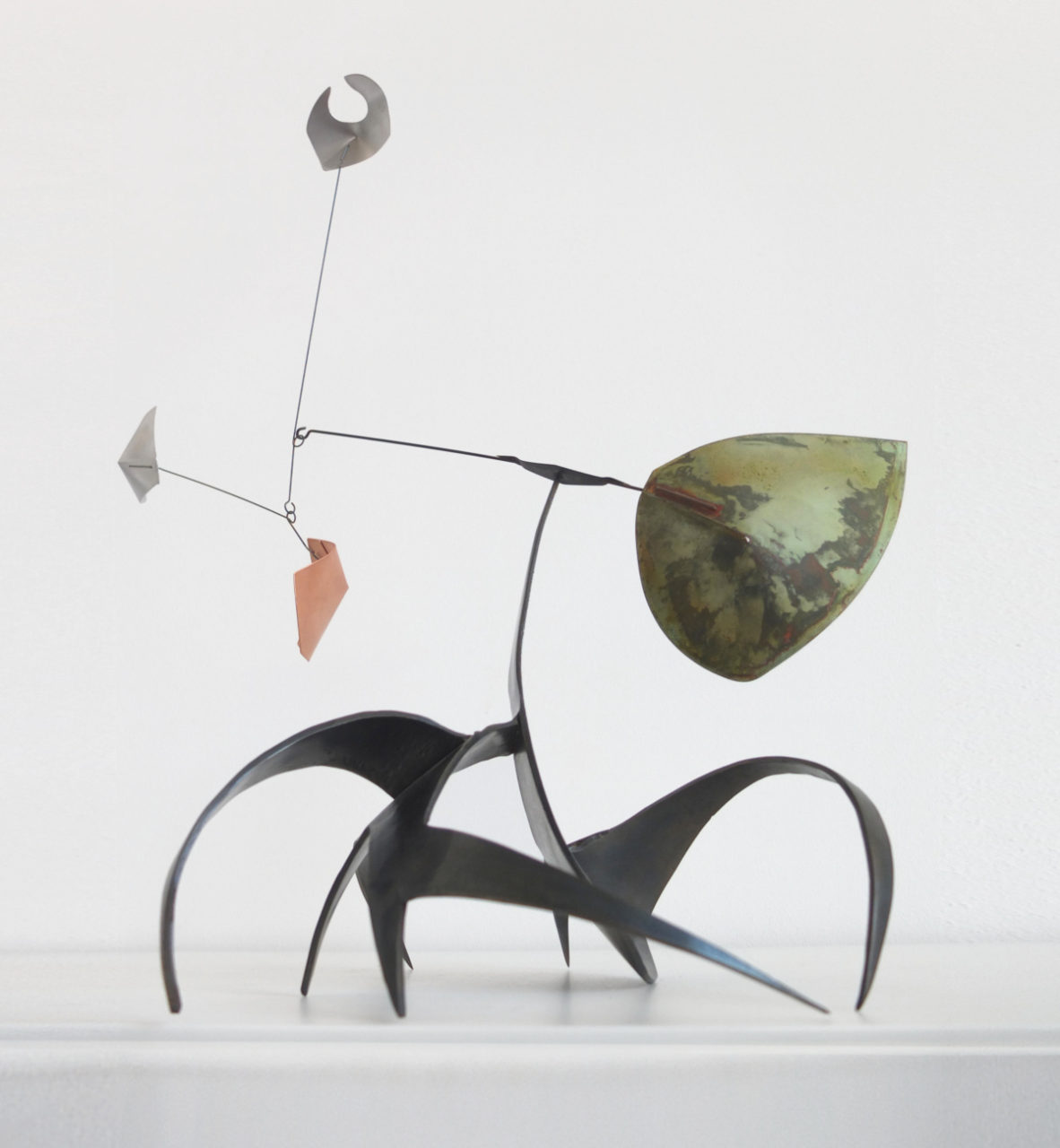 Alex Palenski Centipede stabile sculpture mobile