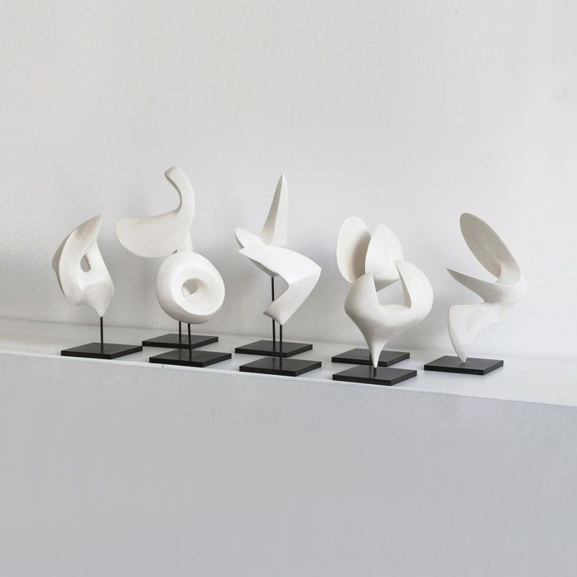Alex Palenski sculpteur sculptures plâtre paris atelier parisien